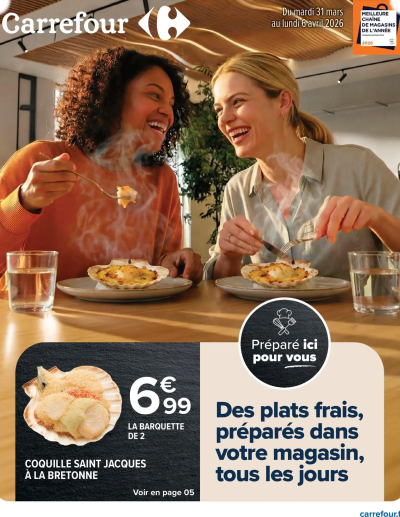 Carrefour Préparé IçI pour vous de la boutique Carrefour valable du 31/03/2026 des dernières annonces