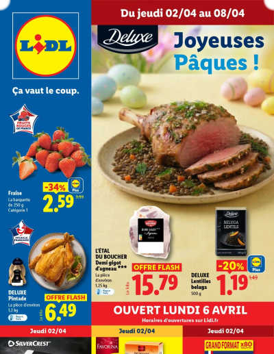 LIDL catalogue de la semaine 14 de la boutique LIDL valable du 02/04/2026 des dernières annonces