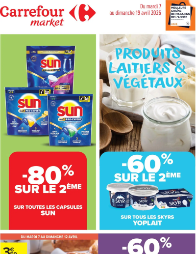 Carrefour Market catalogue de la boutique Carrefour Market valable du 07/04/2026 des dernières annonces