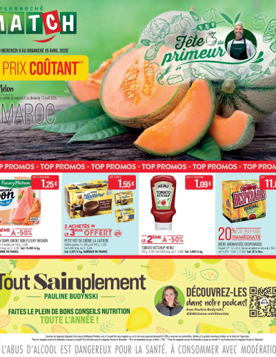 Match Supermarché - Fête du primeur | Meaux de la boutique Match Supermarché valable du 08/04/2026 des dernières annonces