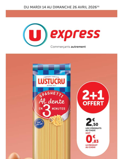 U Express des dernières annonces