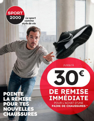 POINTE LA REMISE POUR TES NOUVELLES CHAUSSURES