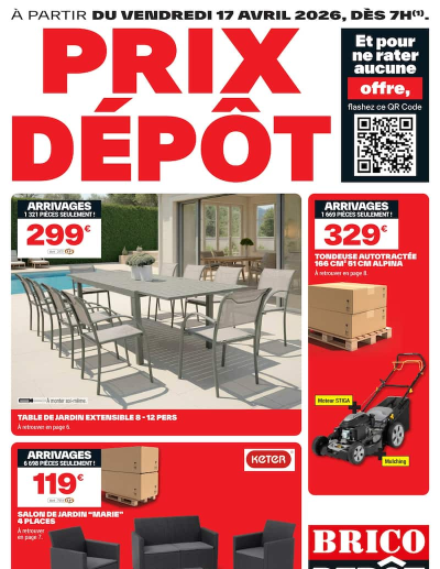PRIX DÉPÔT