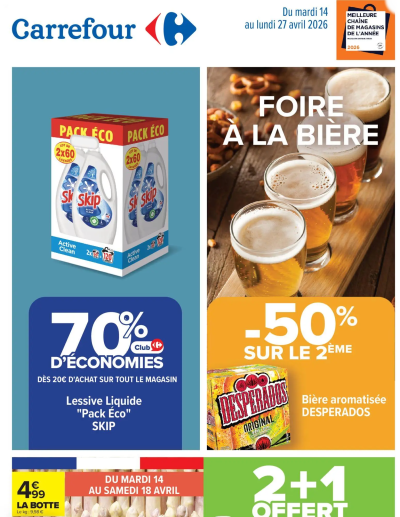 Carrefour catalogue de la boutique Carrefour valable du 14/04/2026 des dernières annonces