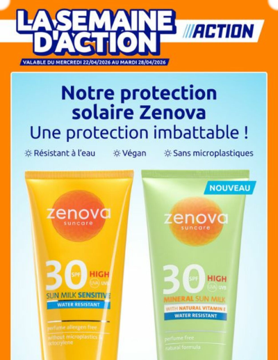 Action des dernières annonces