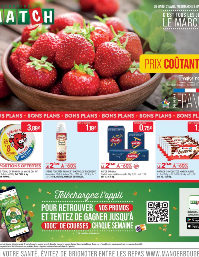 Match Supermarché - c'est tous les jours le marché | Meaux de la boutique Match Supermarché valable du 21/04/2026 des dernières annonces