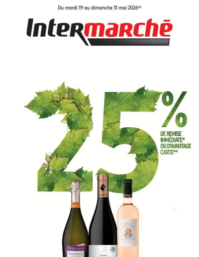 25% DE REMISE IMMÉDIATE OU D'AVANTAGE CARTE
