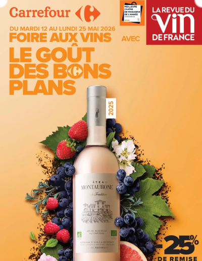 Carrefour Foire aux vins d'été de la boutique Carrefour valable du 12/05/2026 des dernières annonces