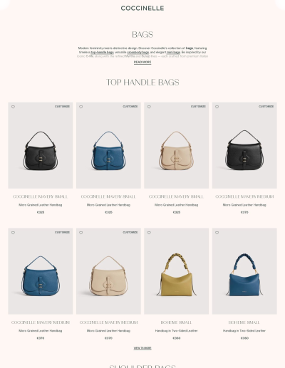 Coccinelle des dernières annonces