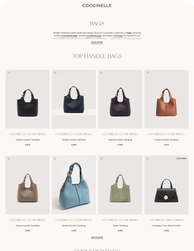 Coccinelle des dernières annonces