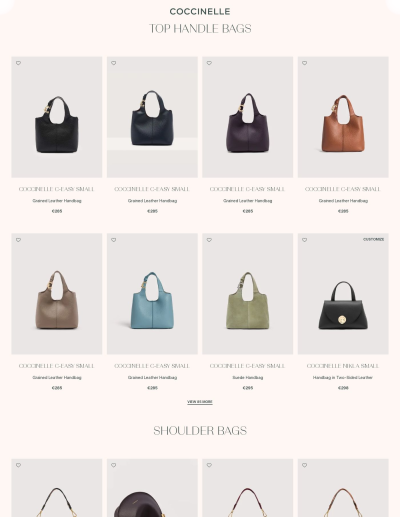 Coccinelle des dernières annonces