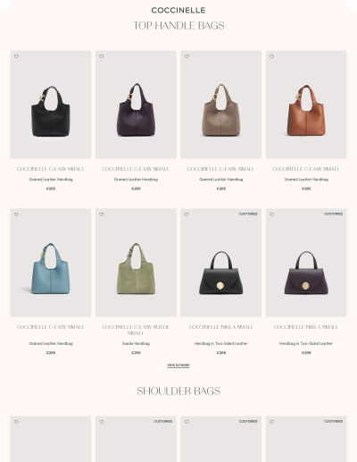 Coccinelle des dernières annonces