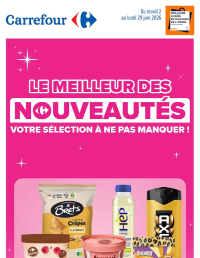 LE MEILLEUR DES NOUVEAUTÉS
