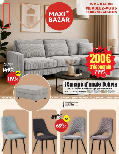 MEUBLEZ-VOUS DE BONNES AFFAIRES des dernières annonces