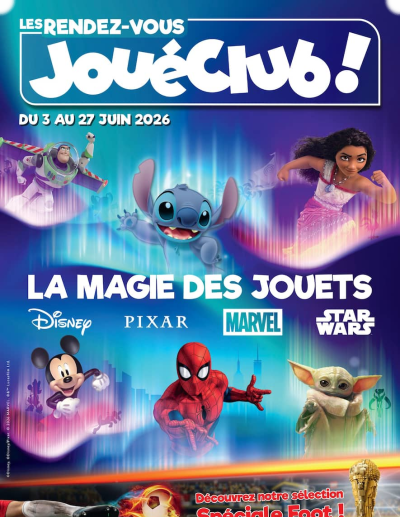  Catalogue LES RENDEZ-VOUS JOUÉCLUB ! des dernières annonces