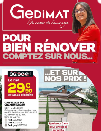 Catalogue POUR BIEN RÉNOVER COMPTEZ SUR NOUS… des dernières annonces