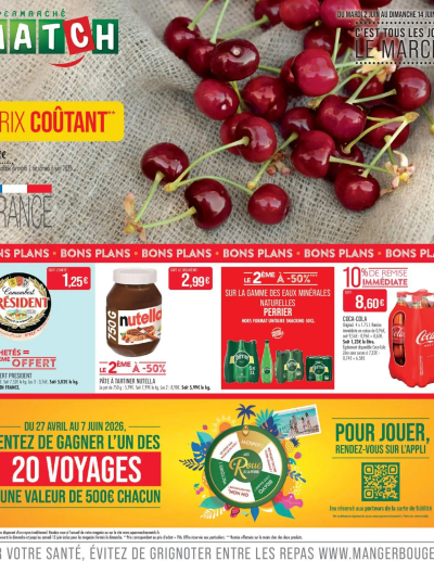  Catalogue Match Supermarché catalogue | Meaux de la boutique Match Supermarché valable du 02/06/2026 des dernières annonces