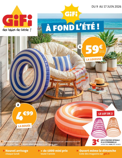  Catalogue À FOND L'ÉTÉ ! des dernières annonces