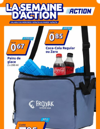 Action des dernières annonces