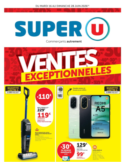  Catalogue Super U des dernières annonces
