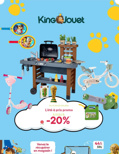  Catalogue King Jouet catalogue de la boutique King Jouet valable du 03/06/2026 des dernières annonces