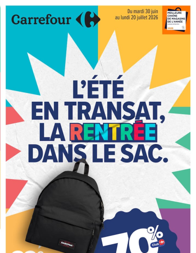 L'ÉTÉ EN TRANSAT, LA RENTRÉE DANS LE SAC.