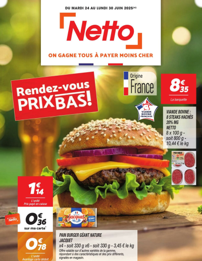 Netto des dernières annonces