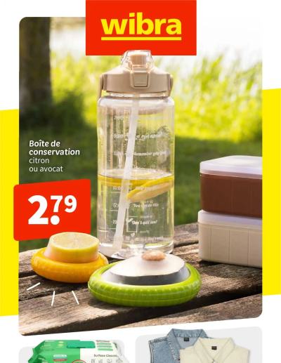  Catalogue Wibra catalouge de la boutique Wibra valable du 22/06/2026 des dernières annonces