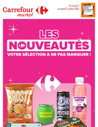 LES NOUVEAUTÉS