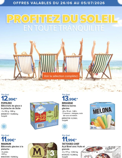 Costco Profitez du soleil en toute tranquilité de la boutique Costco valable du 26/06/2026 des dernières annonces
