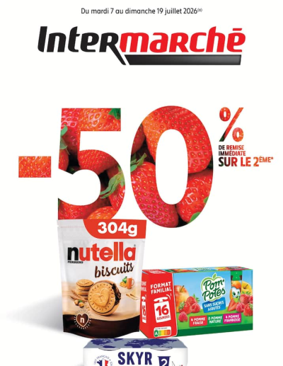 -50% DE REMISE IMMÉDIATE SUR LE 2ÈME
