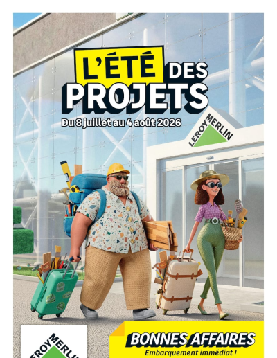  Catalogue L'ÉTÉ DES PROJETS des dernières annonces