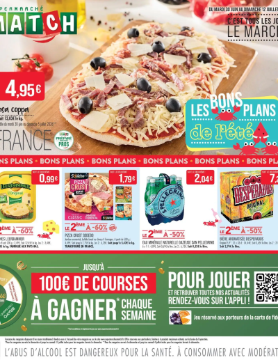 Match Supermarché catalogue de la boutique Match Supermarché valable du 30/06/2026 des dernières annonces