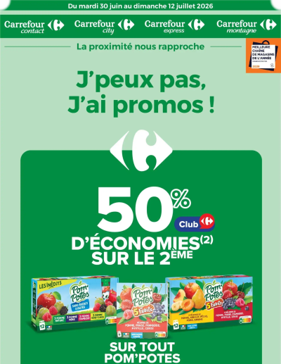 Carrefour City catalogue de la boutique Carrefour City valable du 30/06/2026 des dernières annonces