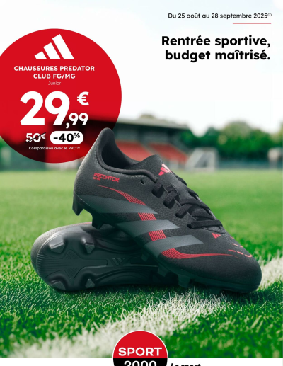 Sport 2000 des dernières annonces