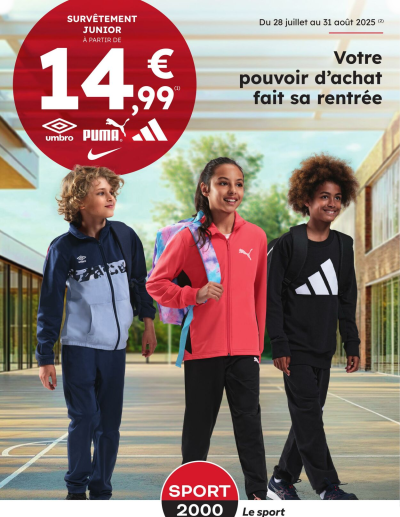 Sport 2000 des dernières annonces