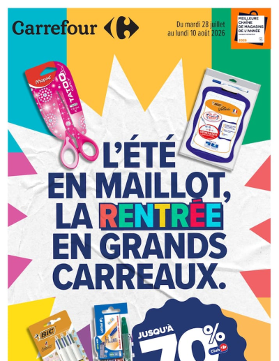 L'ÉTÉ EN MAILLOT, LA RENTRÉE EN GRANDS CARREAUX. des dernières annonces