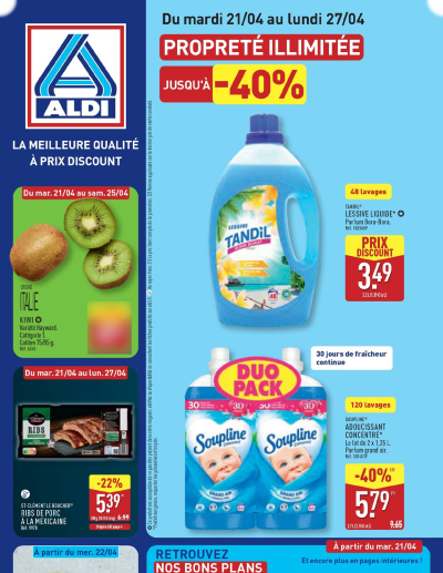 Aldi des dernières annonces