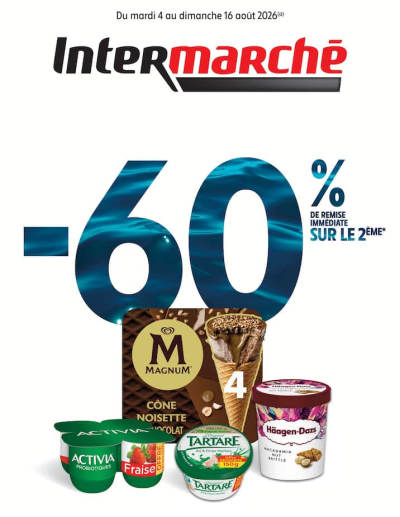 -60% DE REMISE IMMÉDIATE SUR LE 2ÈME