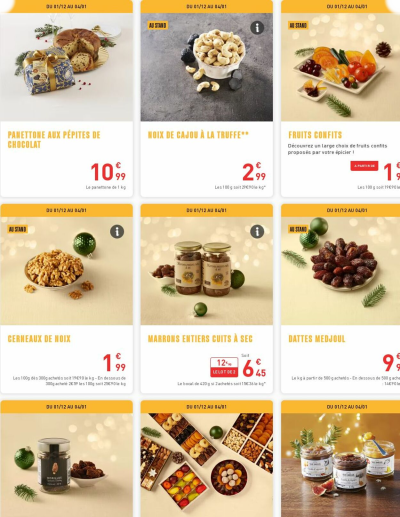 Grand Frais des dernières annonces