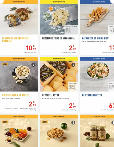 Grand Frais des dernières annonces