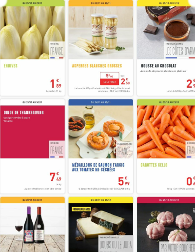 Grand Frais des dernières annonces