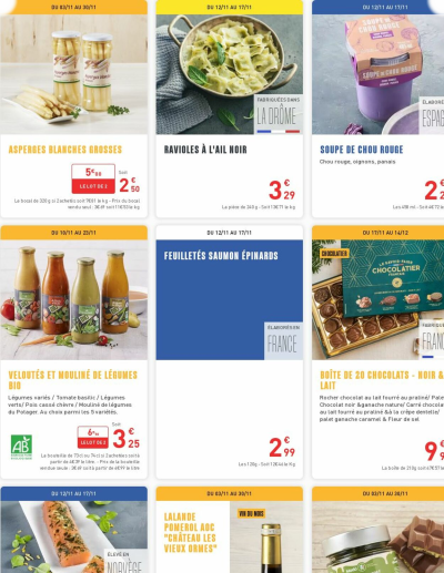 Grand Frais des dernières annonces