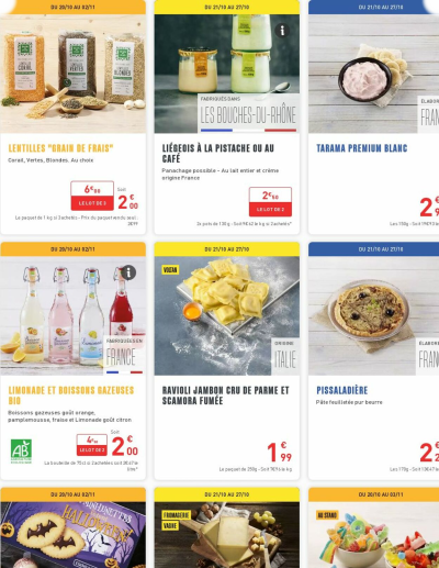 Grand Frais des dernières annonces