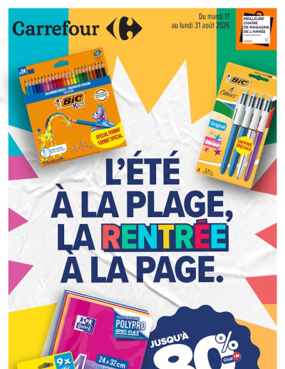 L'ÉTÉ À LA PLAGE, LA RENTRÉE À LA PAGE.