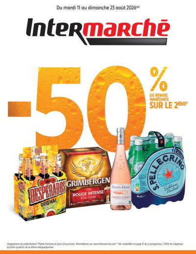 -50% DE REMISE IMMÉDIATE SUR LE 2ÈME