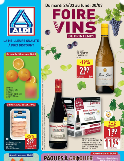 Aldi des dernières annonces