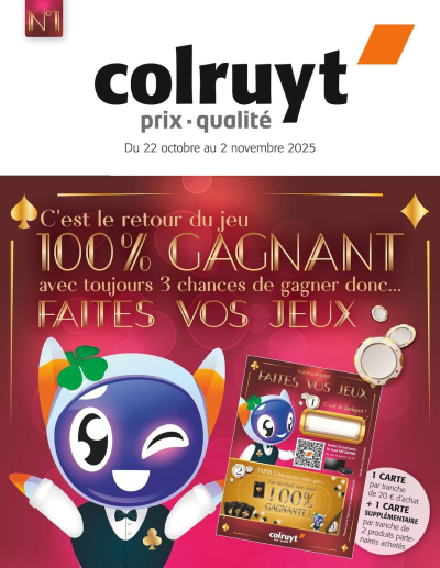 Colruyt des dernières annonces