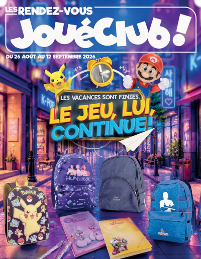  Catalogue LES RENDEZ-VOUS JOUÉCLUB ! des dernières annonces