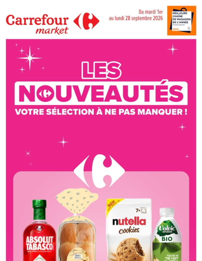 LES NOUVEAUTÉS
